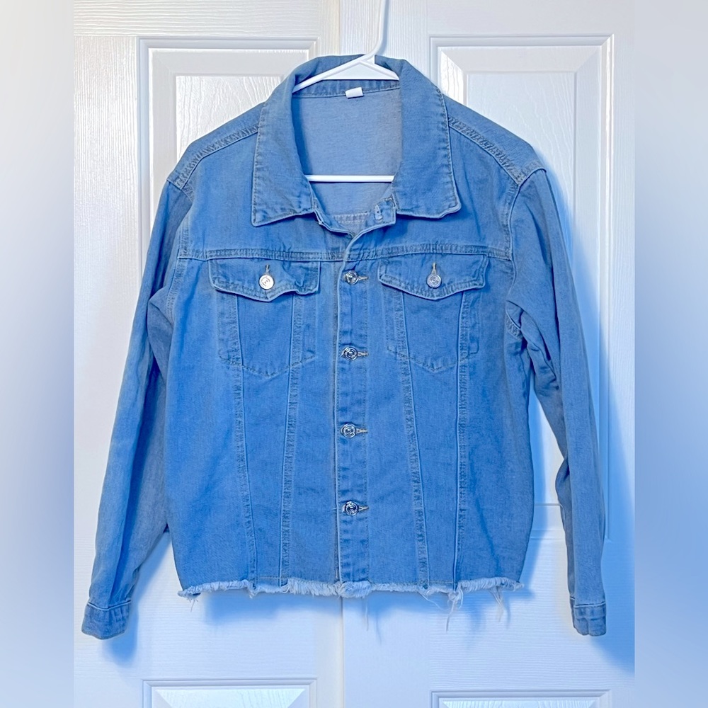 Denim Jacket, Light Wash, Size S, Lightweight, Perfect condition